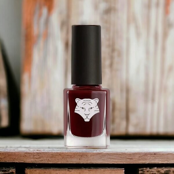 ALL TIGERS Vernis à ongles naturel et vegan Vernis 208 Night red