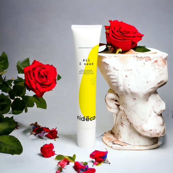 NIDÉCO All I Need Soin visage protecteur et anti-pollution Safran et Niacinamide 40 ML