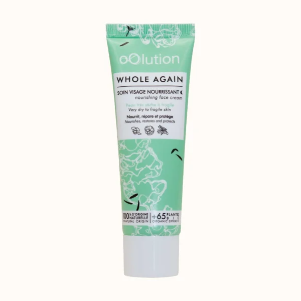 Oolution Crème nourrissante bio Whole Again PEAU SÈCHE À FRAGILE 30 ML