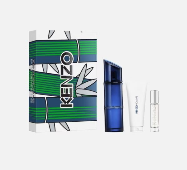 KENZO Bleu Homme Intense coffret cadeau pour homme 110ml, 75ml et 10ml