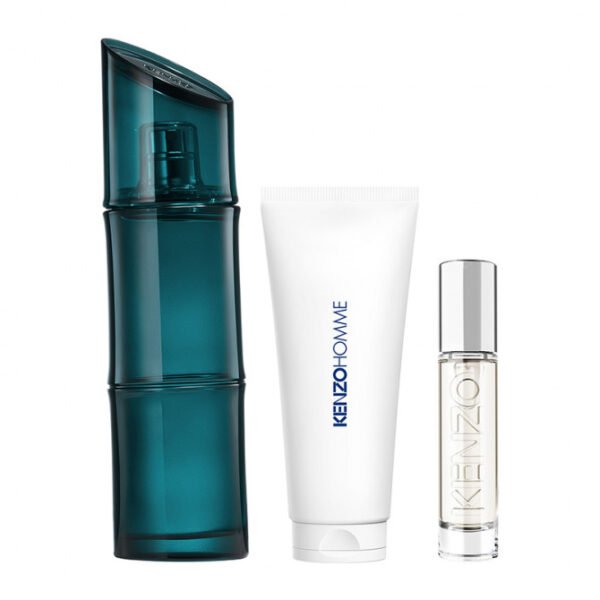 Coffret Kenzo Homme intense Eau de Toilette 110ml,gel douche 75ml et 10ml format voyage
