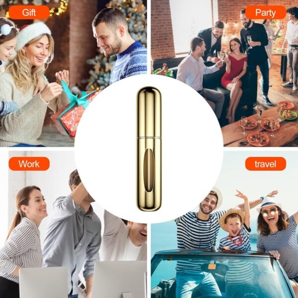 1 lot de 2 flacons Format voyage de 5ml parfum luxe au choix idéal cadeau , Couleur au choix