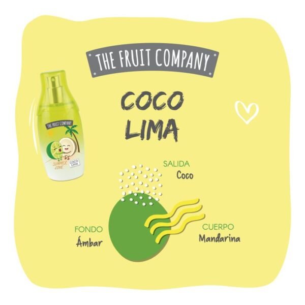The Fruit Company Eau de Toilette CoCoNut et Lime 40ml