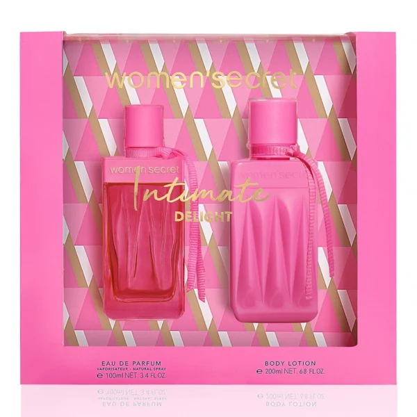 Coffret DELIGHT for her Eau de parfum 100ml et lait corps 200ml