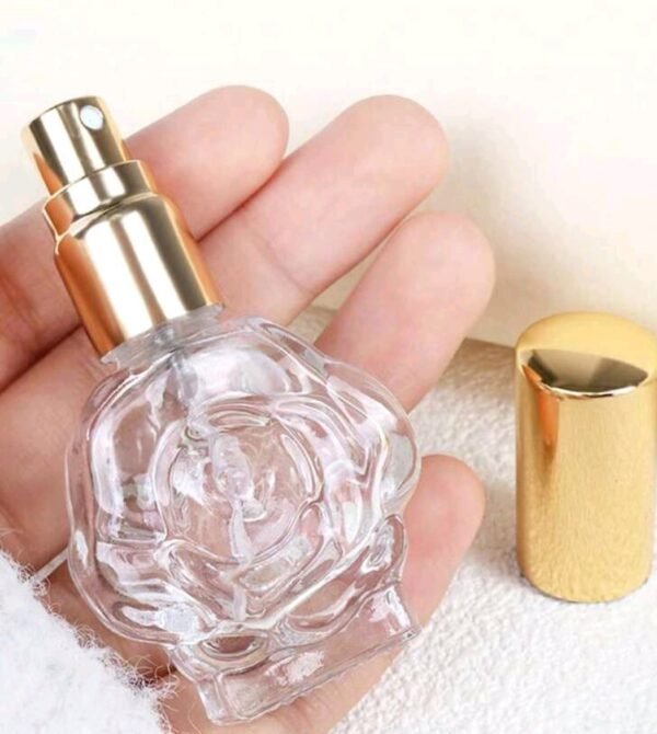 Flacon Format fleur rempli de 12ml de parfum Luxe idéal cadeau au choix