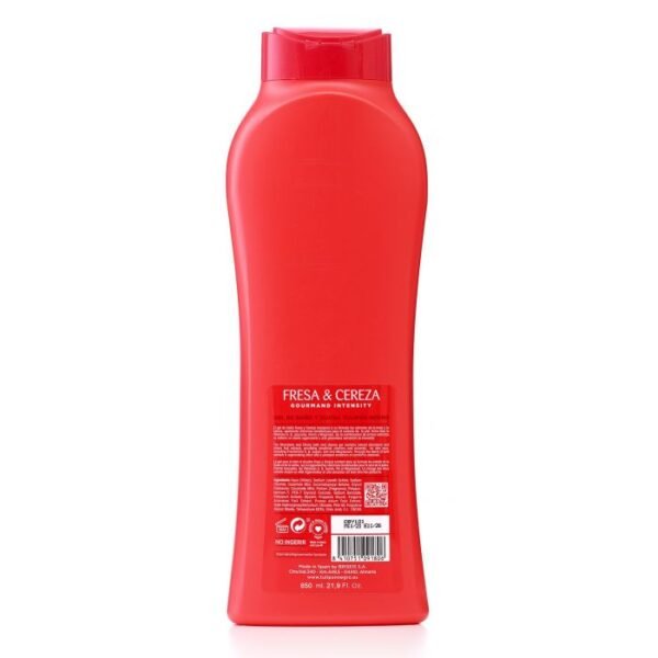 Tulipán Negro Gel de Bain Douche Fraise et Cerise 650ml