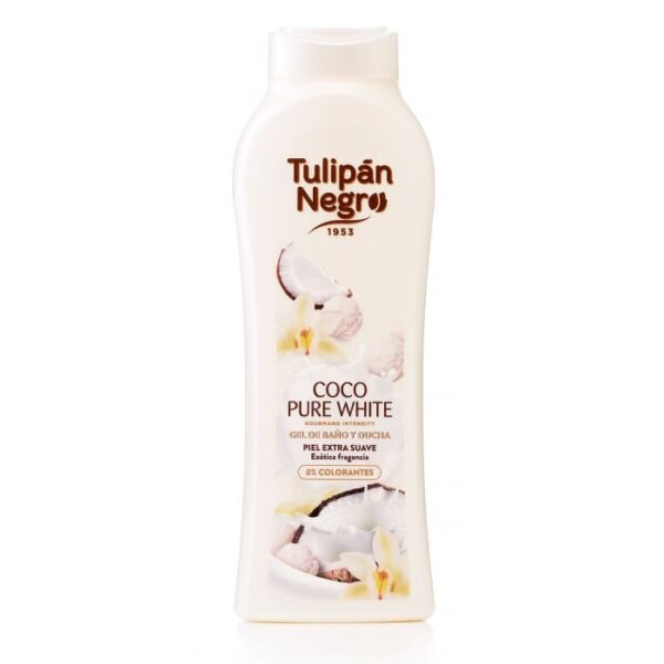 Tulipán Negro Gel Bain Douche Coco Pure White 650ml