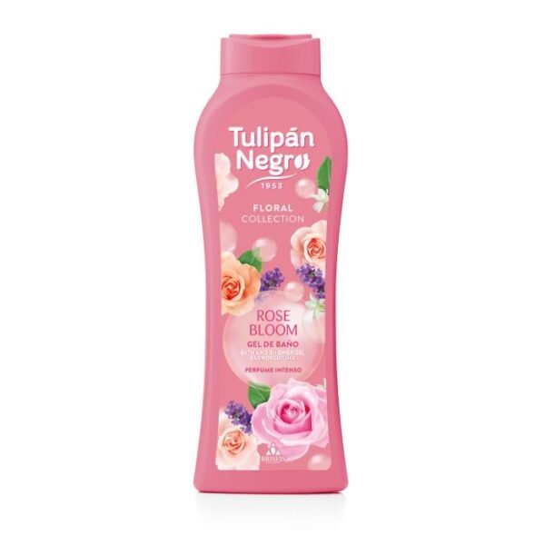 Tulipán Negro Gel Douche Parfum Intense Rose Bloom 650ml