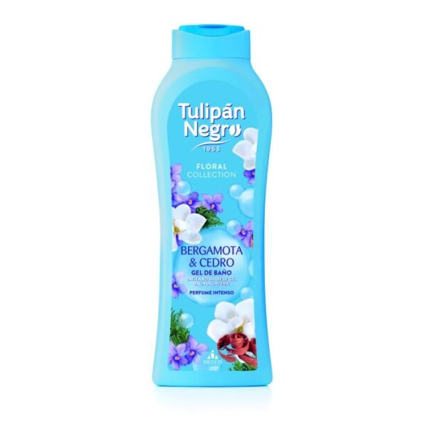 Tulipán Negro Gel Douche Parfum Intense Bergamote et Cèdre 650ml