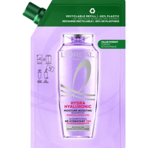 L’Oréal Paris Elvive Hydra Hyaluronic Shampoo Refill Pouch 500ml