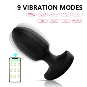 Vibrateur connecté jouets sexuels pour Couples18 + en Silicone avec télécommande Rechargeable sans fil