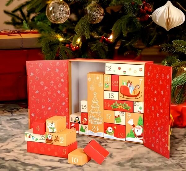 Calendrier de l’avent AKIPLAIR 2025
VALEUR RÉELLE 600€ Pour Femme Version Rouge