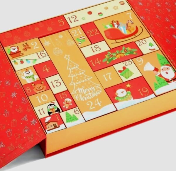 Calendrier de l’avent AKIPLAIR 2025
VALEUR RÉELLE 600€ Pour Femme Version Rouge