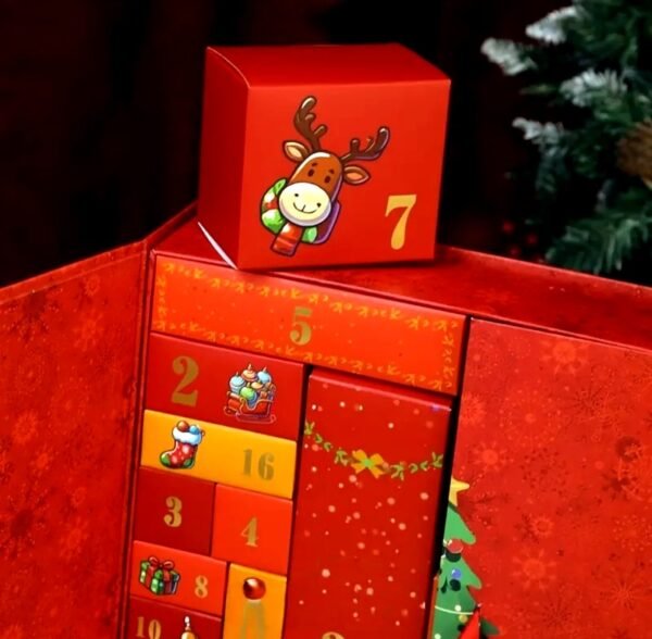 Calendrier de l’avent AKIPLAIR 2025
VALEUR RÉELLE 600€ Pour Femme Version Rouge