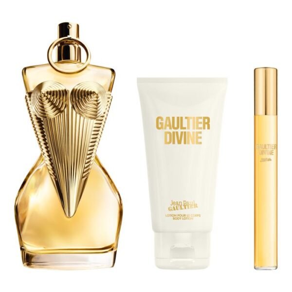 8435415112987_1_ef60 Coffret Jean Paul Gaultier Divine Eau de Parfum 100ml,lait corps75ML et un parfum 10ml