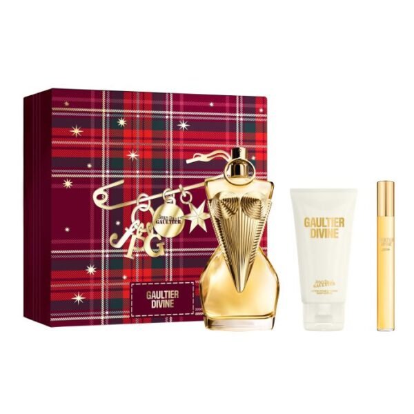 8435415112987_afaa Coffret Jean Paul Gaultier Divine Eau de Parfum 100ml,lait corps75ML et un parfum 10ml