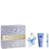 Coffret MUGLER Angel Eau de parfum 50ml Flacon rechargeable,Format voyage12,5ml et lait corps