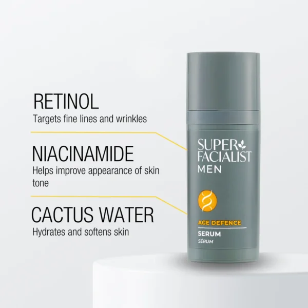 Super Facialist pour homme Age Defence sérum rajeunissant au rétinol 30ml
