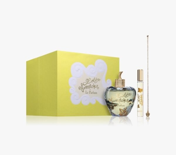 Lolita Lempicka Le Parfum Coffret cadeau pour femme 100ml ,Collier pomme et format de voyage