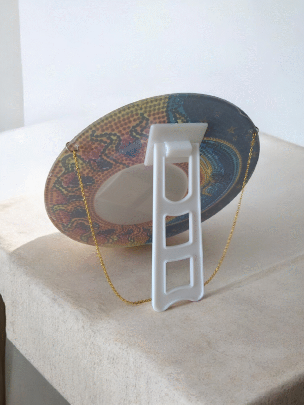 Miroir à poser ou à suspendre Soleil et lune