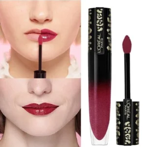 Gloss à Lèvres - L'Oréal - SHINY SIGNATURE WILD NUDES - Teinte BE TENACIOUS - 6,4 ml - Brillance éclatante