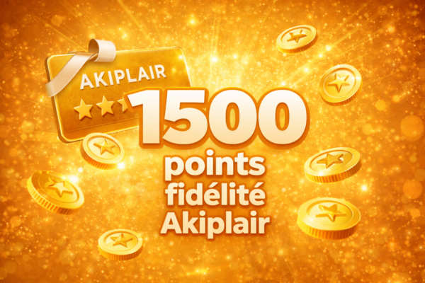 1500 points de fidélité ( un bon d'achat de 50 Euro )