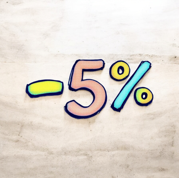 -5% pour les nouveaux clients valable sur tous le site