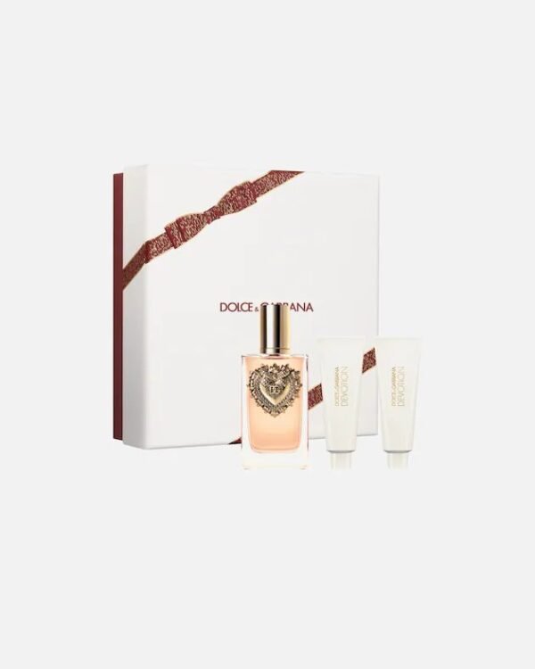 Dolce&Gabbana Coffret Devotion EAU DE PARFUM 100ml, gel douche 50ml et lait corps 50ml