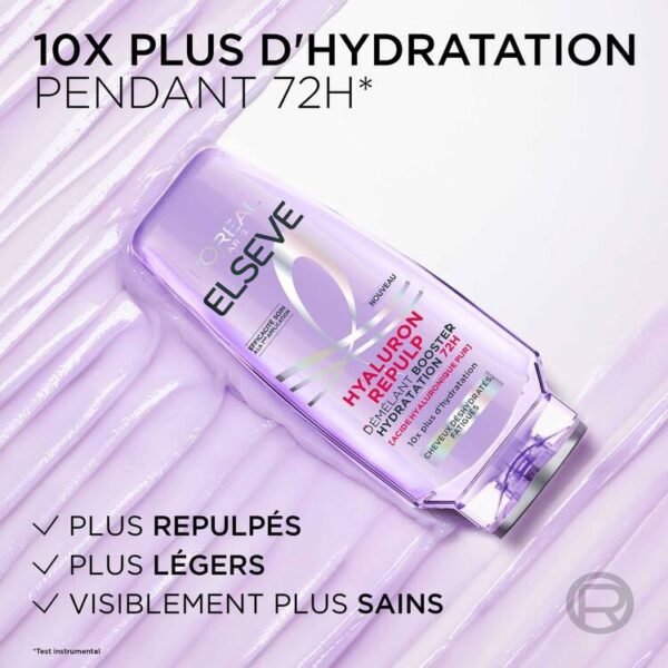 ELSEVE Démêlant Booster Hydratation 72H enrichi en Acide Hyaluronique PUR - L'Oréal Paris
