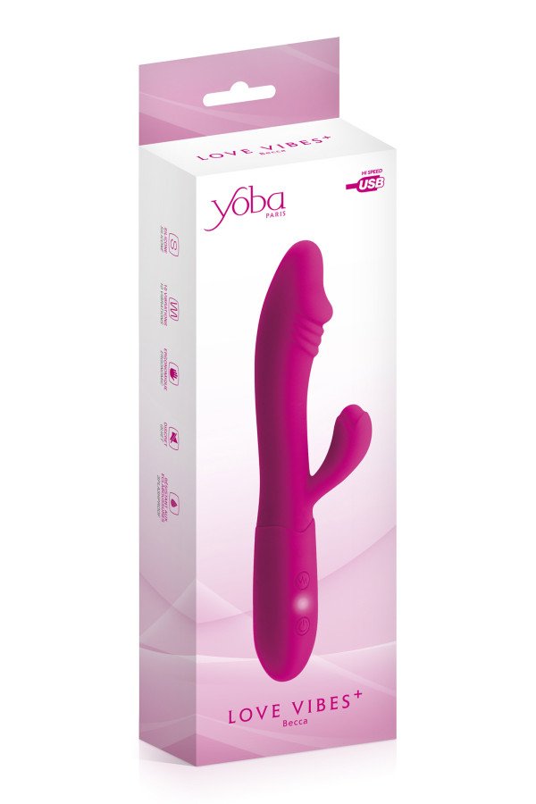 Love Vibes Becca vibromasseur rabbit USB - Yoba