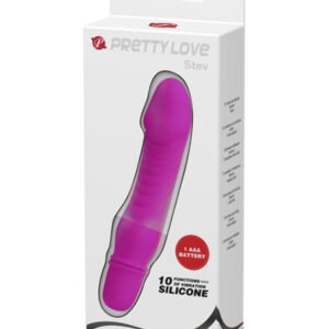 Vibromasseur STEV Pretty Love 11 x 2.8 cm Violet