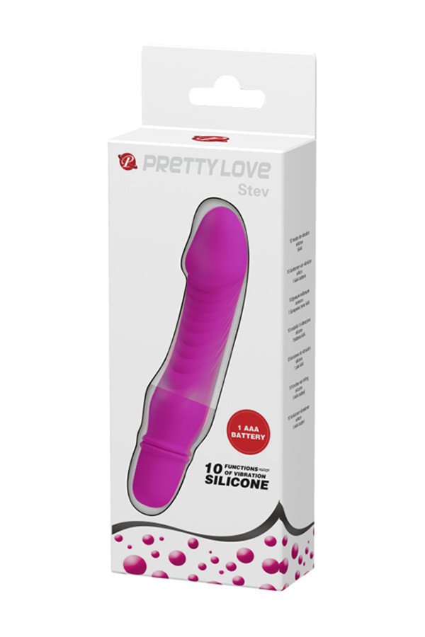 Vibromasseur STEV Pretty Love 11 x 2.8 cm Violet