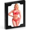 Paris Hollywood Ensemble lingerie rouge à cœur - 2 pièces Taille L/XL