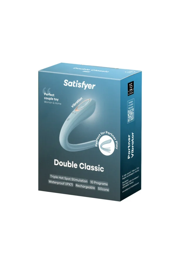 13973 Satisfyer Double Classic - Vibromasseur couple