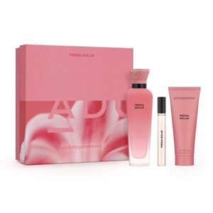 Coffret Eau de Parfum Fraise solaire 120ml , lait corps75ml et format de voyage10ml - ADN