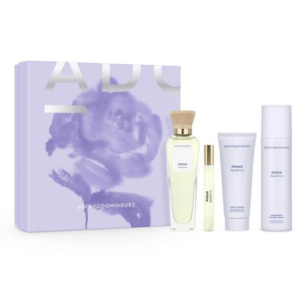 Coffret Cadeau violette 125ml,lait corps100ml,Deo150ml,10ml Format de voyage - ADN