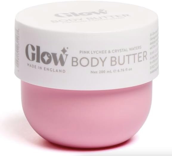 Beurre corporel nourrissant Glow 200 ml Litchi rose et eaux cristallines