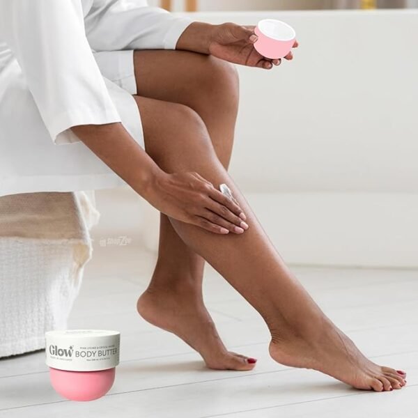 Beurre corporel nourrissant Glow 200 ml Litchi rose et eaux cristallines