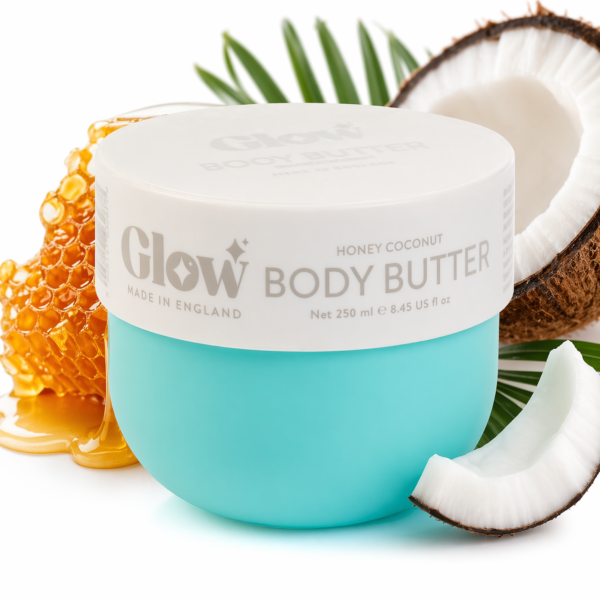 Beurre corporel nourrissant Glow 200 ml Noix de Coco et miel