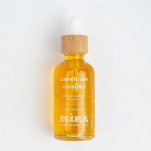 Mira Huile de Carotte pure VISAGE,Teint terne,Peau sèche,Peau normale