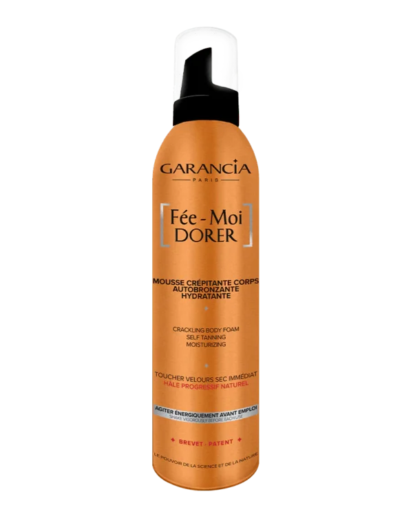 Garancia [ Fée-Moi DORER ] Mousse crépitante Corps Auto-Bronzante, Hydratante