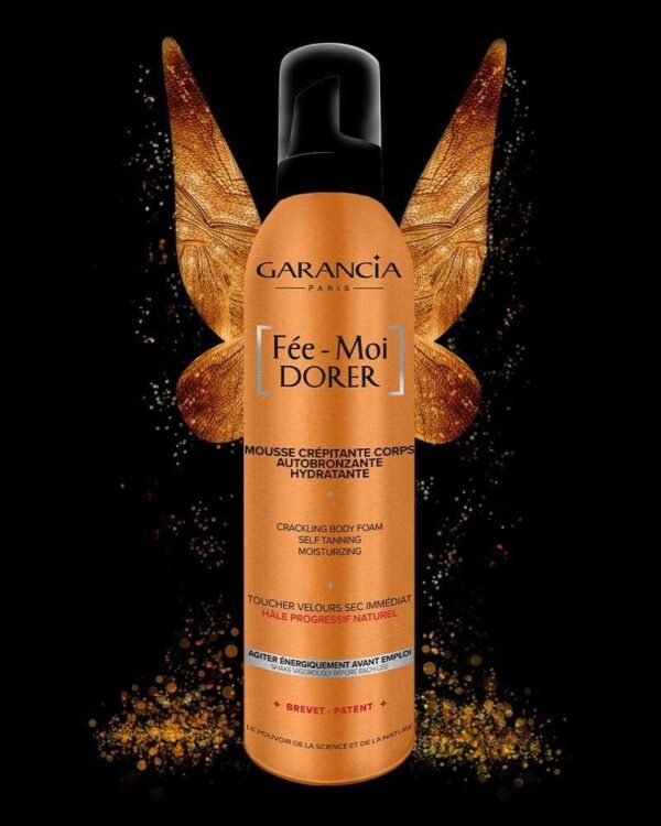 Garancia [ Fée-Moi DORER ] Mousse crépitante Corps Auto-Bronzante, Hydratante
