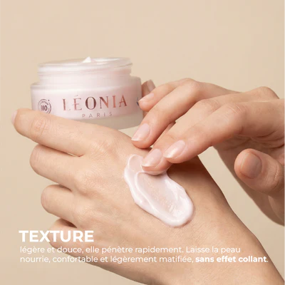 Léonia paris Crème visage Riche Thé Blanc 30ml -HYDRATANTE•ANTIOXYDANTE•NOURRISSANTE•ÉCLAT