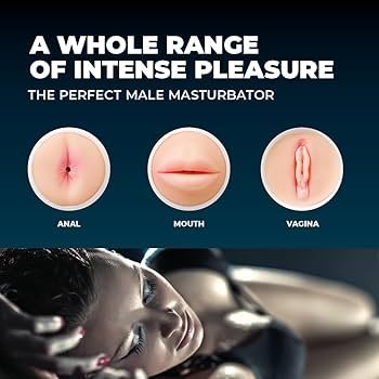 61+9UjLuNUL._AC_UF350,350_QL80_ Masturbateur Masculin Pack de 3 Bouche, Cul et Vagin - Shots