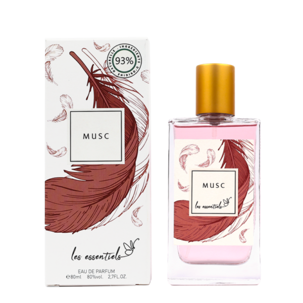 MUSC - eau de parfum 80 ml - LES ESSENTIELS Fabrication française