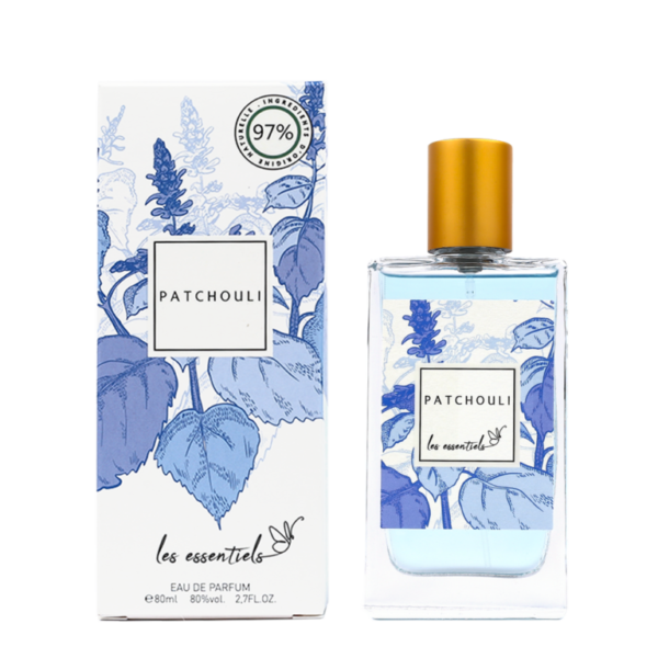 PATCHOULI - eau de parfum 80ml - LES ESSENTIELS Fabrication française