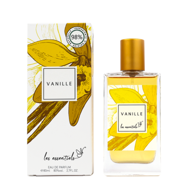 VANILLE - eau de parfum 80 ml - LES ESSENTIELS Fabrication française