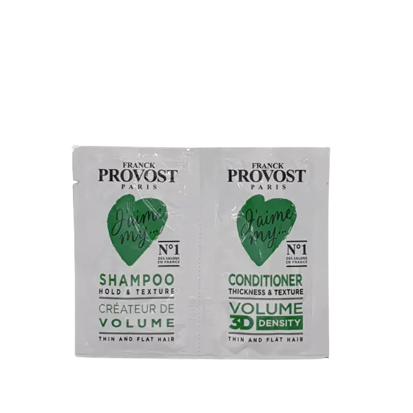 Shampooing+Après Shampooing (2x10ml)Tenue et Texture Créateur de Volume de Franck Provost