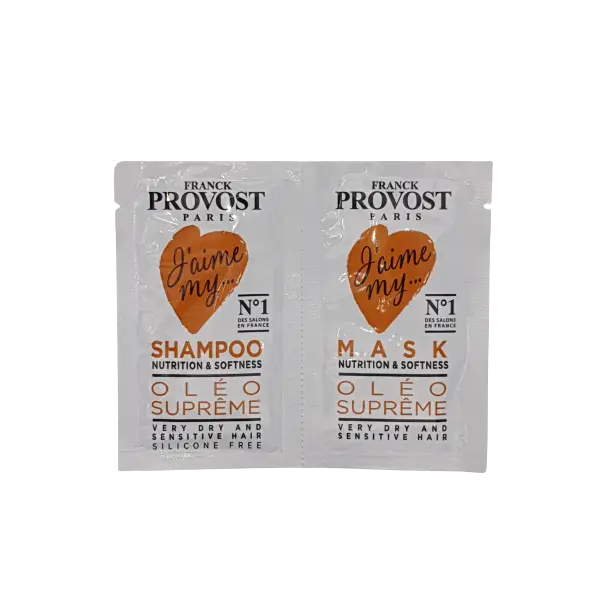 lot-de-25-sachets-shampooing-masque-2-x-10ml-pour-cheveux-tres-secs-nutrition-et-douceur-oleo-supreme-de-franck-provost Shampooing+Masque (2x10ml) pour Cheveux Très Secs Nutrition et Douceur Oléo Suprême de Franck Provost