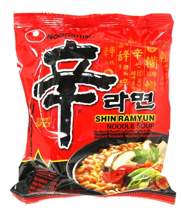 2164 Soupe épicée de nouilles Coréenne 120g Nongshim